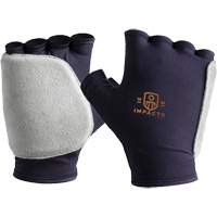 Palm and Side Impact Glove Liner-Right, X-Small, Grain Leather Palm, Slip-On Cuff Equipment World