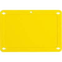 Blank Valve Tag, Plastic, 4-3/4" W x 3-1/4" H Equipment World