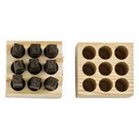 Jeux de tampons num&eacute;rot&eacute;s en acier, # 4/6/3/2/1/8/9/7/5, 1/4" Equipment World