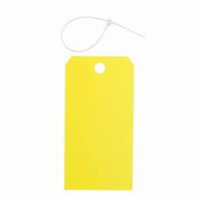 Blank Accident Prevention Tags, Metal, 3" W x 5-3/4" H Equipment World