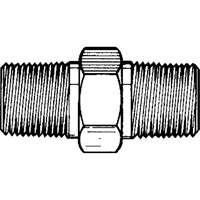 Male Hex Nipple, Brass Equipment World