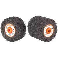 Tambour de finition FX, 4-1/4" dia. x 2" la, 5/8"-11 Arbre, Grain Cors&eacute; Equipment World