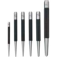 Centre Punches With Round Shanks, 5 Pieces Equipment World