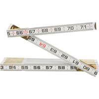 R&egrave;gle Red End Two Way, 6' lo, Bois, Graduations de 1/16" Equipment World