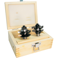 Jeux de fraises pour montants &amp; traverses &agrave; 2 cannelures Equipment World