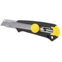 Dynagrip Snap-Off Knife, 18 mm, Steel, Plastic Handle Equipment World
