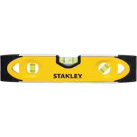 Shock-Resistant Torpedo Level, 9" L, Aluminum, 3 Vials, Magnetic Equipment World
