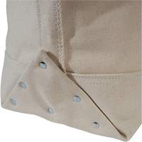 Sac &agrave; outils robuste de 17", Toile, 1 pochettes, Beige/Noir Equipment World