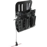 Tool Pouches, Multiple Tool Holder, Leather, 10 Pockets Equipment World