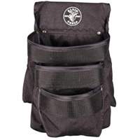 Pochette utilitaire &agrave; 3 poches s&eacute;rie PowerLine, 1000 Denier Cordura&reg;, Noir Equipment World