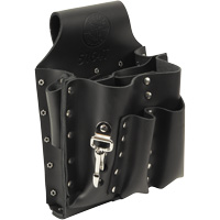 Tool Pouch, Multiple Tool Holder, Leather, 8 Pockets Equipment World