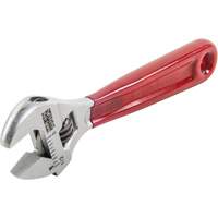 Adjustable Wrench, 4-1/2" L, 1/2" Max Width, Chrome/Polished Equipment World