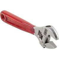 Adjustable Wrench, 4-1/2" L, 1/2" Max Width, Chrome/Polished Equipment World
