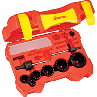 Electrician's Hole Saw Kits, 10 Pieces Equipment World