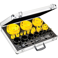 Electrician's Hole Saw Kits, 31 Pieces Equipment World