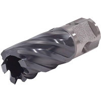 Fraise annulaire &agrave; tige universelle Icecut, Diam&egrave;tre de 7/16", Acier rapide, Profondeur de la coupe de 1", Tige 3/4" Equipment World