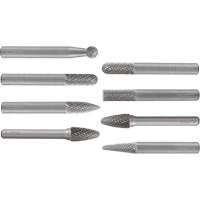 AllSteel Carbide Burr Set, 8 Pieces Equipment World