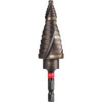 #8 Shockwave Impact Duty Step Drill Bit, 1/2" - 1" , 1/16" Increments, Titanium Equipment World