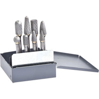 Double Cut Carbide Burr Set, 8 Pieces Equipment World