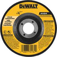 High Performance Pipeline Wheel, 5" x 1/8", 7/8" Arbor, Aluminum Oxide, Type 27 Equipment World