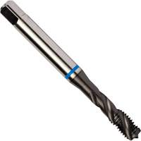 Taraud &agrave; cannelures h&eacute;licoidales Blue Shark, Acier rapide au cobalt, Filet de 1/4"-28, 3,15" l Equipment World