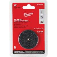M12 Fuel Right Angle Die Grinder Cut-Off Wheels, 2" x 0.04", 1/4" Arbor, Type 1, Aluminum Oxide, 21000 RPM Equipment World