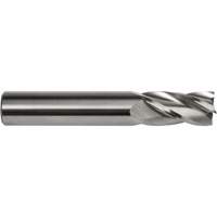 S134 End Mill, 1/8" Dia., 1-1/2" L, 4 Flutes, 1/8" Shank, Carbide Equipment World