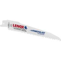 Reciprocating Wood Saw Blade, Bi-Metal, 6 TPI, 6" L x 3/4" W Equipment World