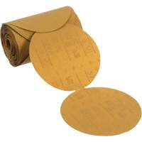 Stikit Gold Paper Sanding Disc Roll, 6" Dia., P120 Grit, Aluminum Oxide Equipment World