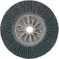 Long Life C-Trim Flap Disc, 4-1/2" x 5/8"-11, Type 27, 40 Grit, Zirconia Alumina Equipment World