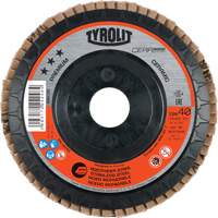 Flap Disc, 4-1/2" x 5/8"-11, Type 27, 40 Grit, Ceramic TCT367 | Equipment World