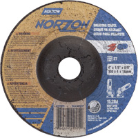 NorZon Plus SGZ Grinding Wheel, 4" x 1/8", 5/8" Arbor, Ceramic Alumina, Type 27 Equipment World