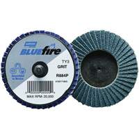 BlueFire&reg; R884P Mini Flap Disc, 2" x Type 27, 40 Grit, Zirconia Alumina Equipment World