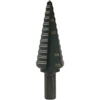 Multi-Hole Step Bit, 3/16"/4.8 mm - 7/8"/#4/22.2 mm  Equipment World