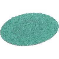Roloc Green Corps Abrasive Disc, 2" Dia., 80 Grit, Aluminum Oxide Equipment World