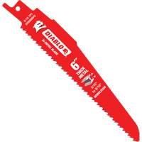 Reciprocating Blade for Thick Metal/Demolition, Bi-Metal, 8-10 TPI, 6" L Equipment World