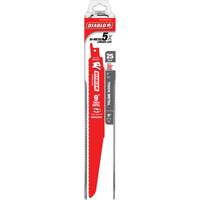 Reciprocating Blade for Thick Metal/Demolition, Bi-Metal, 8-10 TPI, 9" L Equipment World