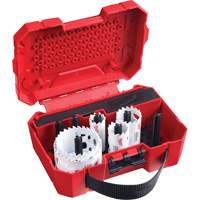 Hole Dozer Carbide Teeth Hole Saw Kit, 9 Pieces Equipment World