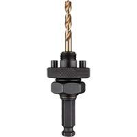 Hole Dozer Hole Saw Large Arbor with Cobalt Pilot Bit, 1-1/4" and Larger, 1/4" Shank Equipment World