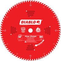 Fine Finish Circular Saw Blade, 14", 84 Teeth, Laminate/Wood Use Equipment World