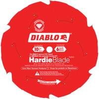 HardieBlade Cutting Saw Blade, 10", 6 Teeth, Fibre Cement Use Equipment World