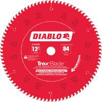 Trex&reg; Blade Cutting Saw Blade, 12", 84 Teeth, Plastic/Composite Decking Use Equipment World