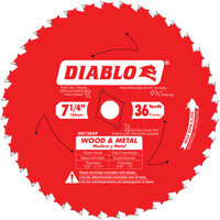 Steel Demon Cermet II Saw Blade, 7-1/4", 36 Teeth, Metal Use Equipment World