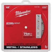 Lame &agrave; tronçonner au diamant Steelhead, 12", Pour M&eacute;tal Equipment World