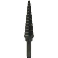 Step Bit, 1/8"/3.2 mm - 1/2"/12.7 mm  Equipment World