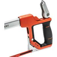 Scie &agrave; m&eacute;taux &agrave; tension rapide avec poign&eacute;e &agrave; double mat&eacute;riau, 12", Prise Ergonomique Equipment World