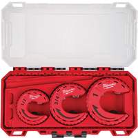 3-Piece Close Quarters Tubing Cutter Set, 1/2"/3/4"/1" Capacity Equipment World