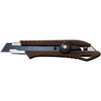 Ratchet Lock Knife, 18 mm, Wood Handle Equipment World