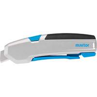 Couteau de s&eacute;curit&eacute; r&eacute;tractable Secubase 625 avec lame courte, 15 mm, Robuste, Prise en Aluminium Equipment World