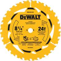 Ripping Circular Saw Blade, 8-1/4", 40 Teeth, Wood Use Equipment World